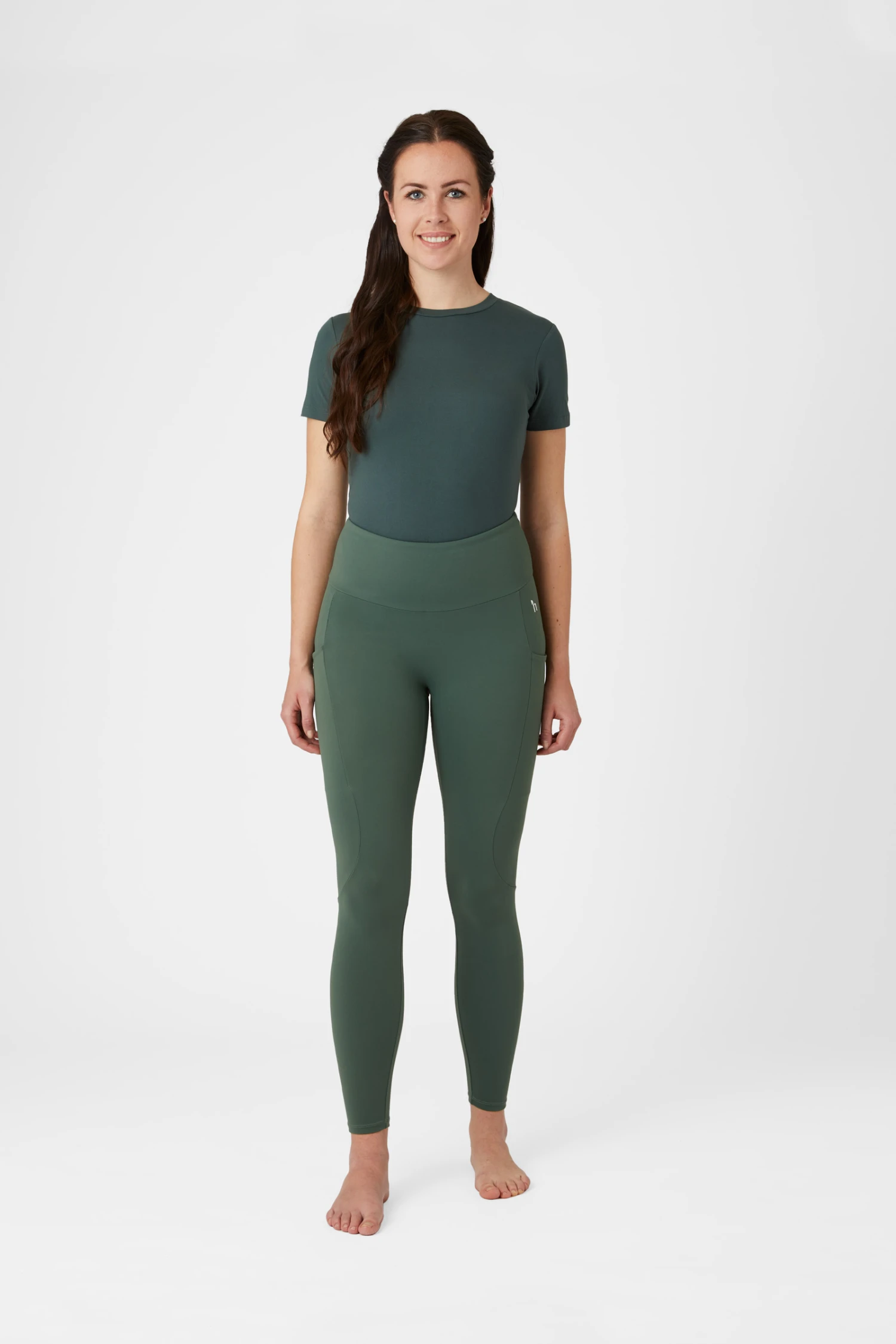 Horze Ginny Damen Reitleggings Mit Silikonvollbesatz Und Handytasche 3 Horze Ginny Damen Reitleggings Mit Silikonvollbesatz Und Handytasche – Bild 3