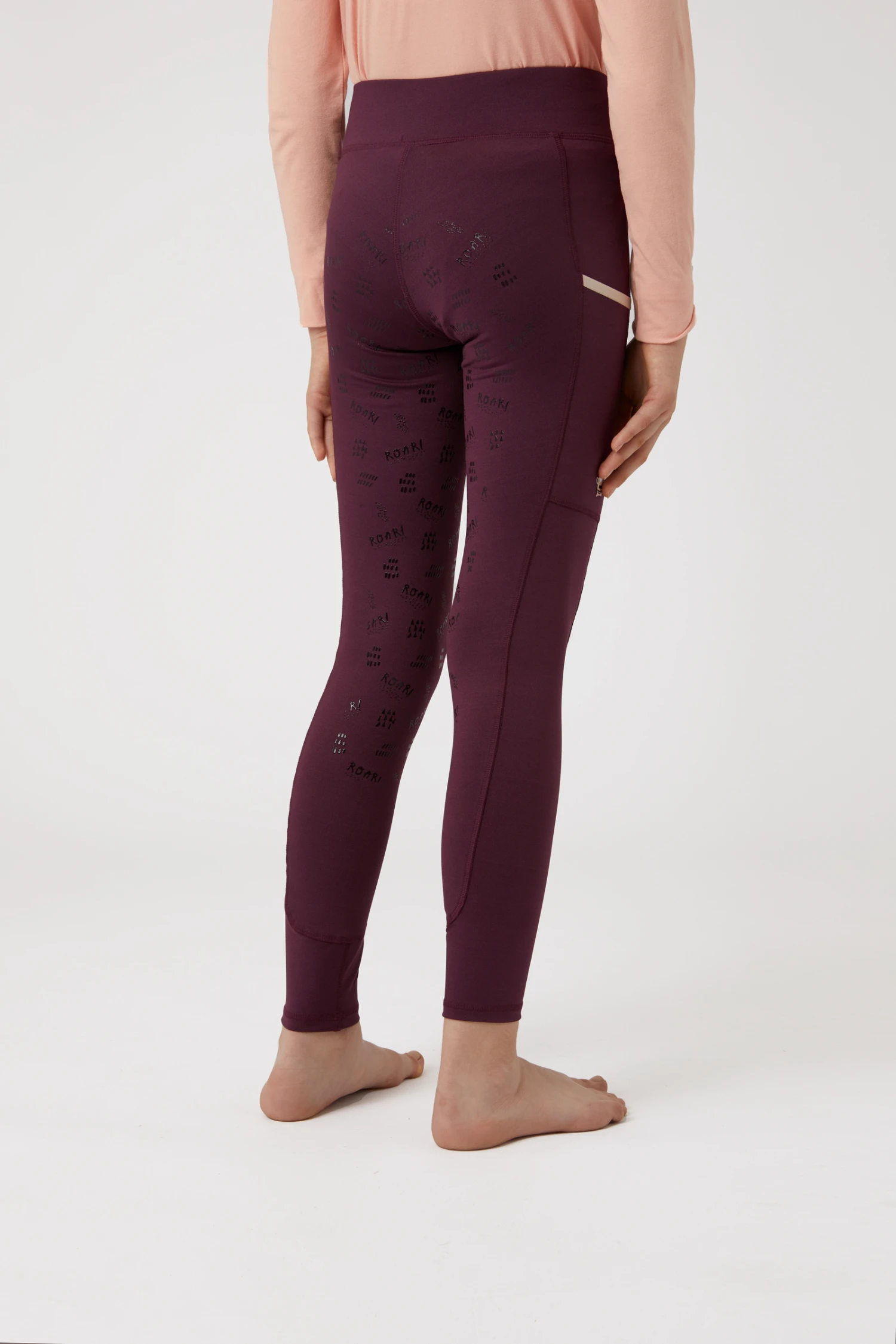 Horze Monster Vollbesatzreitleggings Für Kinder 2 Horze Monster Vollbesatzreitleggings Für Kinder – Bild 2