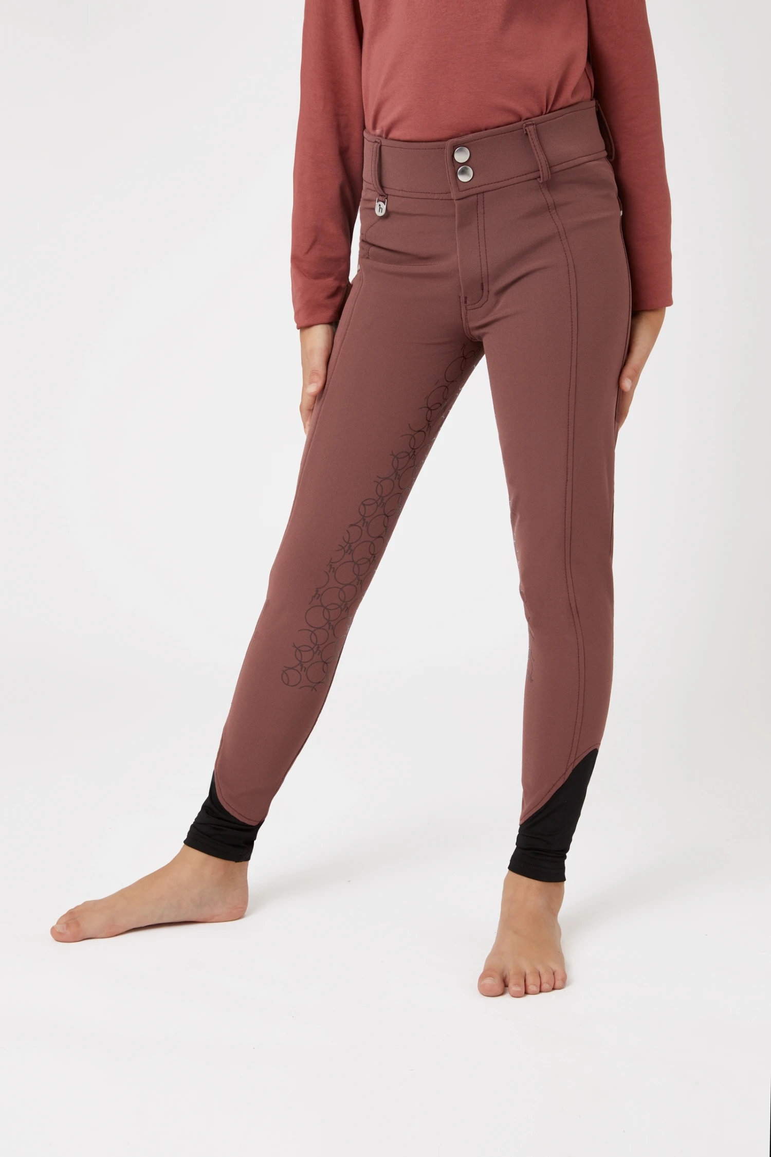 Horze Leighton Teens Vollbesatzreithose Mit Silikongrip Und Handytasche 4 Horze Leighton Teens Vollbesatzreithose Mit Silikongrip Und Handytasche – Bild 4