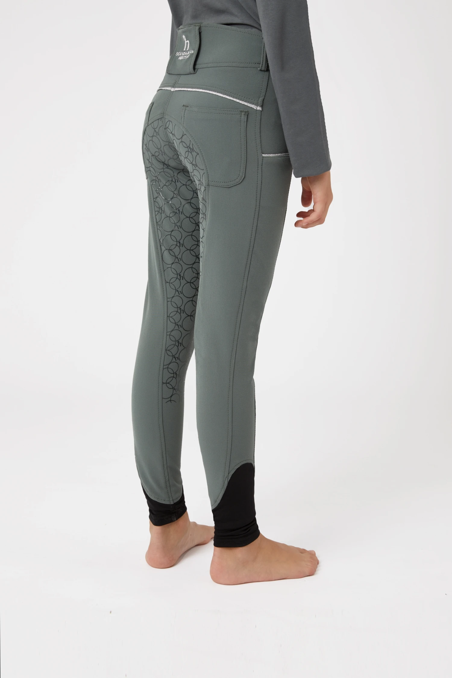 Horze Leighton Teens Vollbesatzreithose Mit Silikongrip Und Handytasche 10 Horze Leighton Teens Vollbesatzreithose Mit Silikongrip Und Handytasche – Bild 10