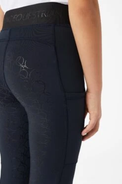 Horze Leighton Teens Vollbesatzreitleggings Mit Silikongrip Und Warmem Futter -Horze Verkaufsgeschäft 36750 590 06