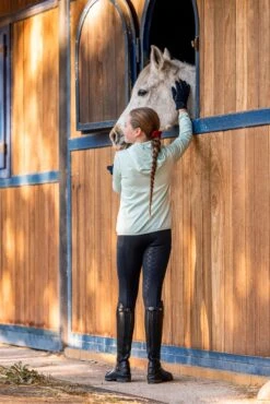 Horze Leighton Teens Vollbesatzreitleggings Mit Silikongrip Und Warmem Futter -Horze Verkaufsgeschäft 36750 590 07