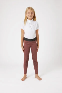 Horze Leighton Teens Vollbesatzreitleggings Mit Silikongrip Und Warmem Futter -Horze Verkaufsgeschäft 36750 RRBR 3