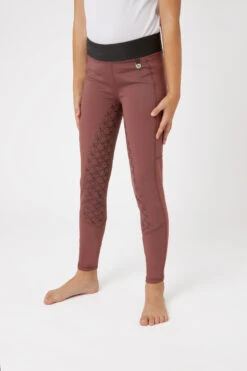 Horze Leighton Teens Vollbesatzreitleggings Mit Silikongrip Und Warmem Futter -Horze Verkaufsgeschäft 36750 RRBR 4