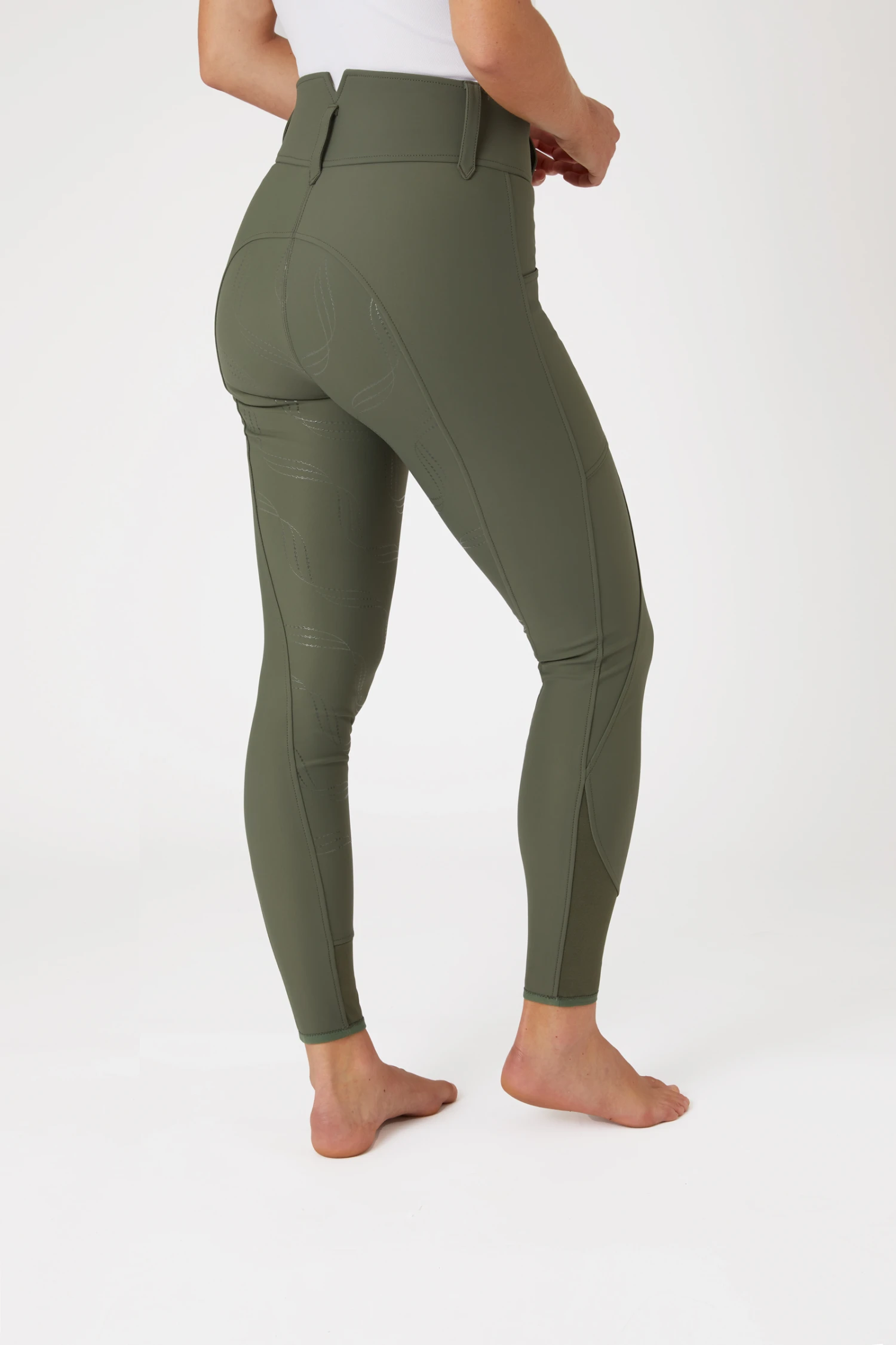 Horze Indira Damen Vollbesatzreithose Mit Hohem Bund 8 Horze Indira Damen Vollbesatzreithose Mit Hohem Bund – Bild 8