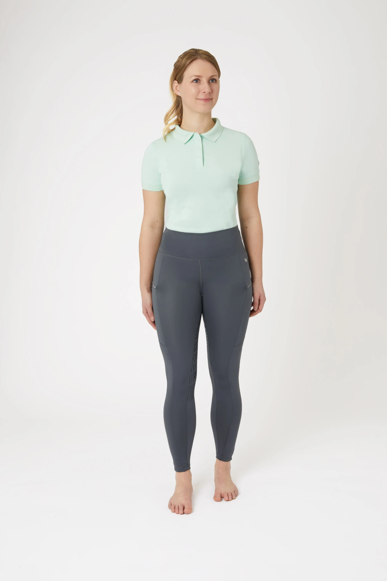 Horze Nicki Damen Reitleggings Mit Vollgrip 3 Horze Nicki Damen Reitleggings Mit Vollgrip – Bild 3