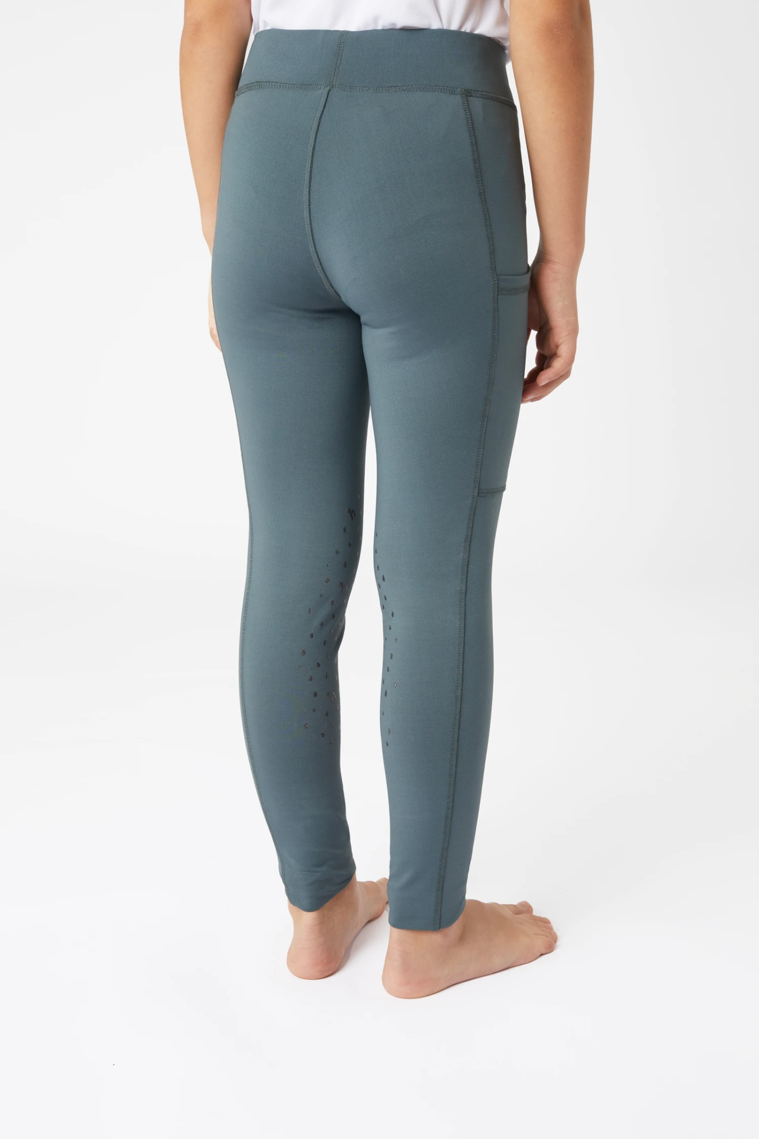 Horze Valeria Kinderreitleggings Mit Kniegrip 2 Horze Valeria Kinderreitleggings Mit Kniegrip – Bild 2
