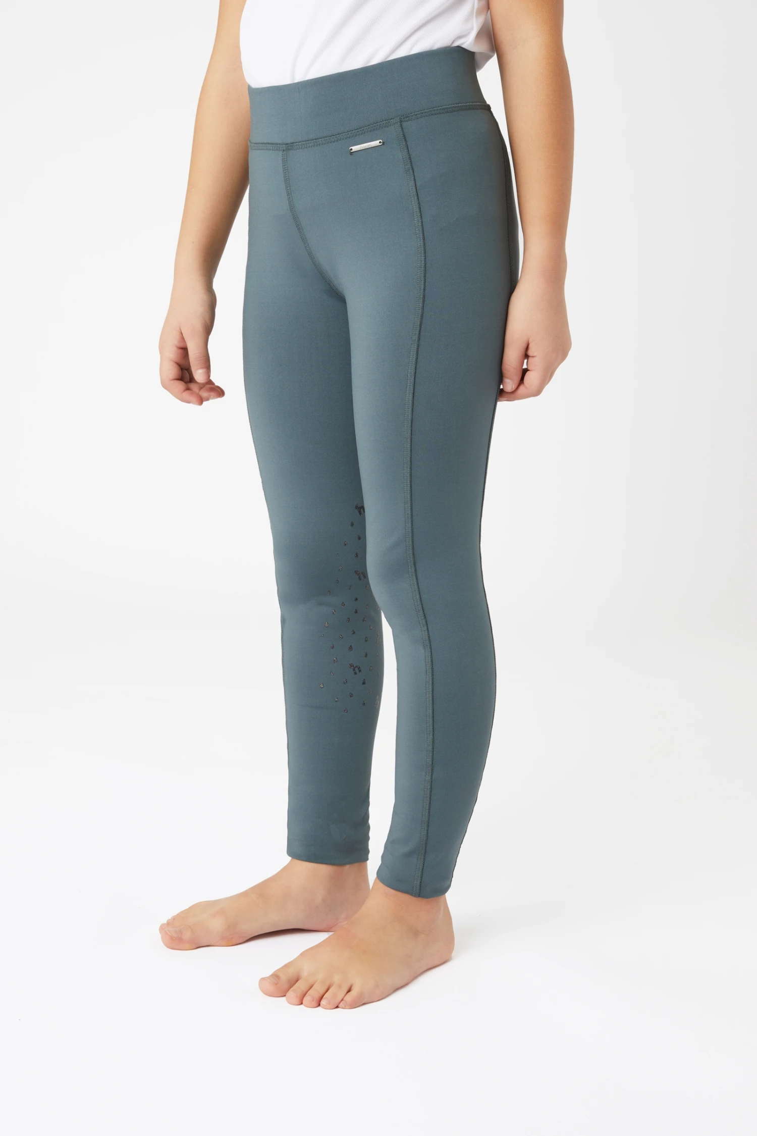 Horze Valeria Kinderreitleggings Mit Kniegrip 4 Horze Valeria Kinderreitleggings Mit Kniegrip – Bild 4