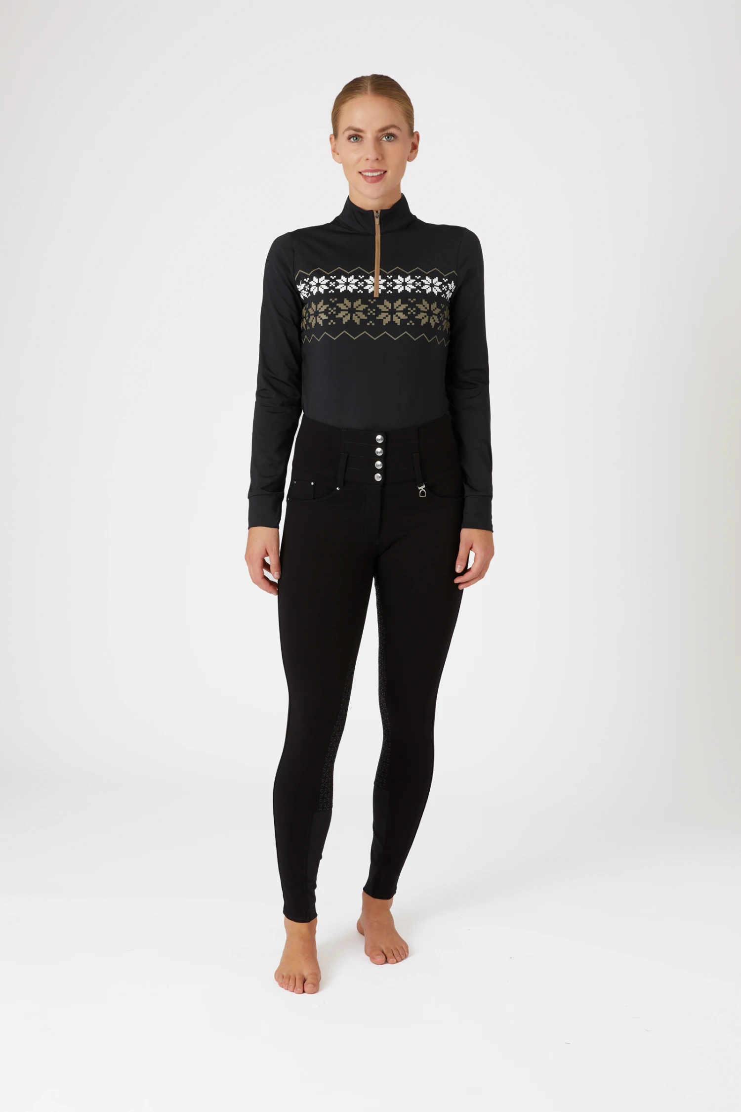 Horze Tara Damen Mid-Season Vollbesatzreithose Mit Hohem Bund 10 Horze Tara Damen Mid-Season Vollbesatzreithose Mit Hohem Bund – Bild 10