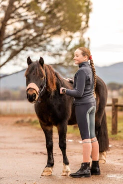 Horze Samara Regenbogen Kinder Reithose Mit Vollgrip -Horze Verkaufsgeschäft 36792 590 08