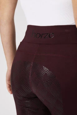 Horze Damen Vollbesatzreitleggings Mit Hohem Bund -Horze Verkaufsgeschäft 36900 MDRE 5