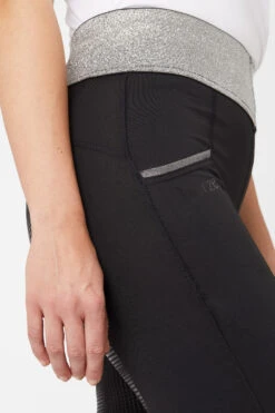 Horze Damen Reitleggings Mit Silikonvollbesatz Und Glitzerbund -Horze Verkaufsgeschäft 36906 BL 5