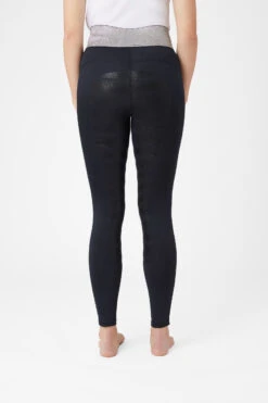 Horze Damen Reitleggings Mit Silikonvollbesatz Und Glitzerbund -Horze Verkaufsgeschäft 36906 DB 4