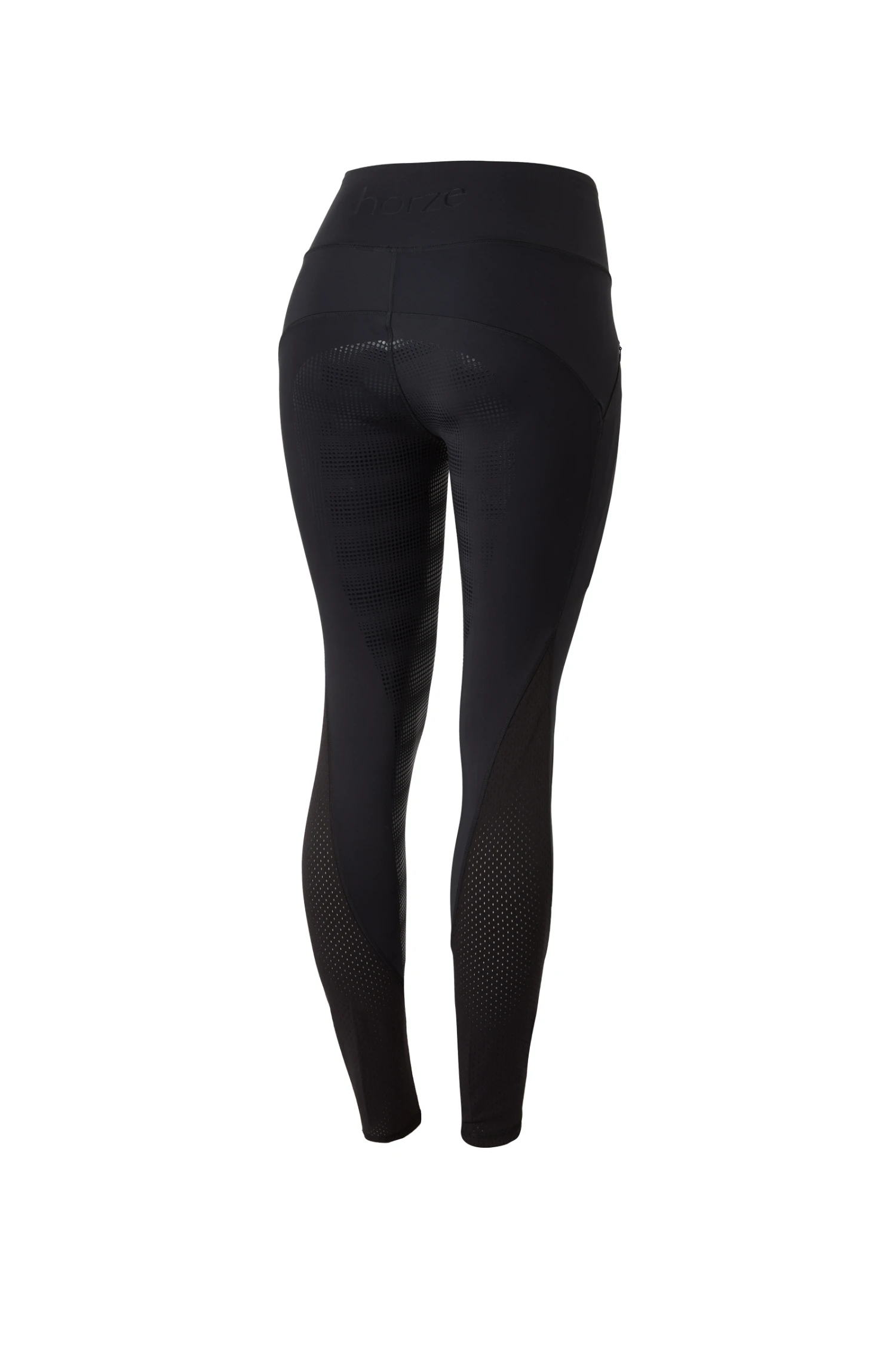 Horze Damen Reitleggings Mit Silikonvollbesatz Und Mesh Einsätzen 1 Horze Damen Reitleggings Mit Silikonvollbesatz Und Mesh Einsätzen