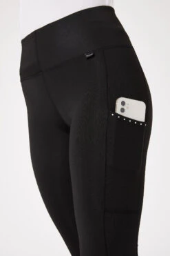 Horze Reitleggings Mit Silikonvollbesatz Und Kristalltaschen -Horze Verkaufsgeschäft 36908 BL 5