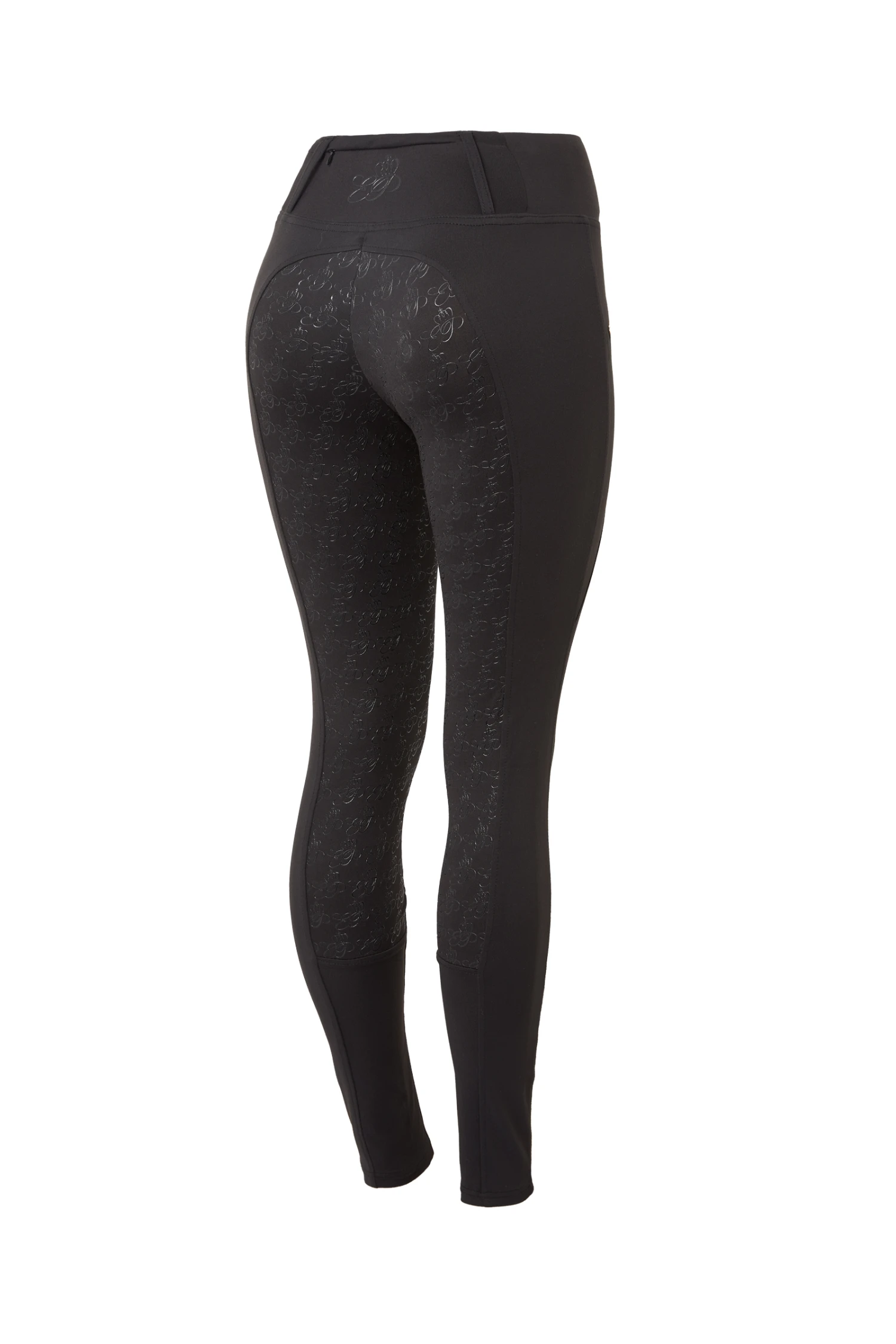 Horze Vollbesatzreitleggings Mit Roségoldenem Reißverschluss 1 Horze Vollbesatzreitleggings Mit Roségoldenem Reißverschluss