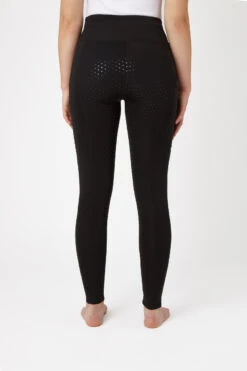 Horze Damen Vollbesatzreitleggings Mit Mesh-Beinabschlüssen -Horze Verkaufsgeschäft 36910 bl 04