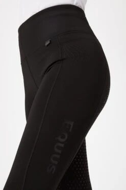 Horze Damen Vollbesatzreitleggings Mit Mesh-Beinabschlüssen -Horze Verkaufsgeschäft 36910 bl 06