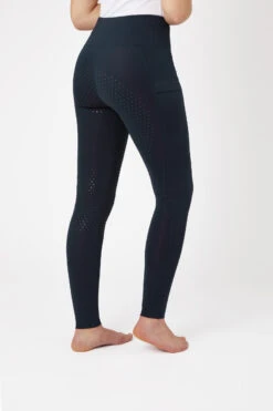 Horze Damen Vollbesatzreitleggings Mit Mesh-Beinabschlüssen -Horze Verkaufsgeschäft 36910 db 02