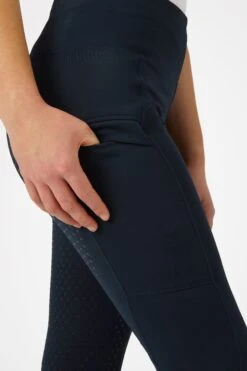 Horze Damen Vollbesatzreitleggings Mit Mesh-Beinabschlüssen -Horze Verkaufsgeschäft 36910 db 05