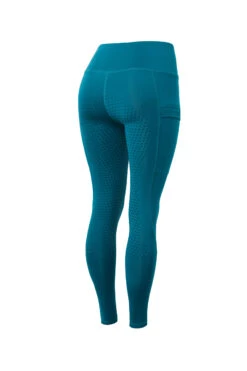 Horze Damen Vollbesatzreitleggings Mit Mesh-Beinabschlüssen -Horze Verkaufsgeschäft 36910 lgnb 01