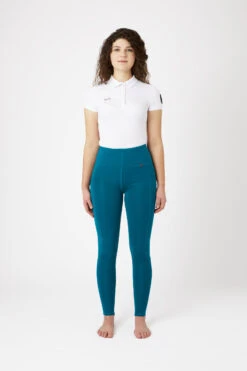 Horze Damen Vollbesatzreitleggings Mit Mesh-Beinabschlüssen -Horze Verkaufsgeschäft 36910 lgnb 03