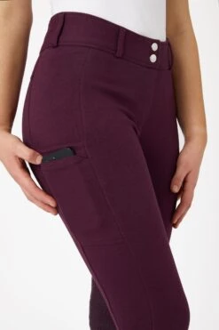 Horze Damen Reithose Mit Silikonvollbesatz Und Tasche -Horze Verkaufsgeschäft 36950 490 05