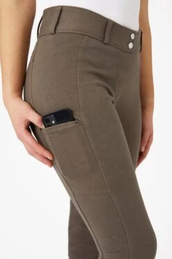Horze Damen Reithose Mit Silikonvollbesatz Und Tasche -Horze Verkaufsgeschäft 36950 780 05