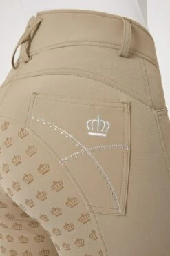 Horze Silikonvollbesatzreithose Mit Bestickung Und Kristallen -Horze Verkaufsgeschäft 36954 sgr 06