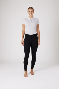 Horze Damenreithose Mit Ledervollbesatz Und Kristalltaschen 14 Horze Damenreithose Mit Ledervollbesatz Und Kristalltaschen -Horze Verkaufsgeschäft 36959 BL 3