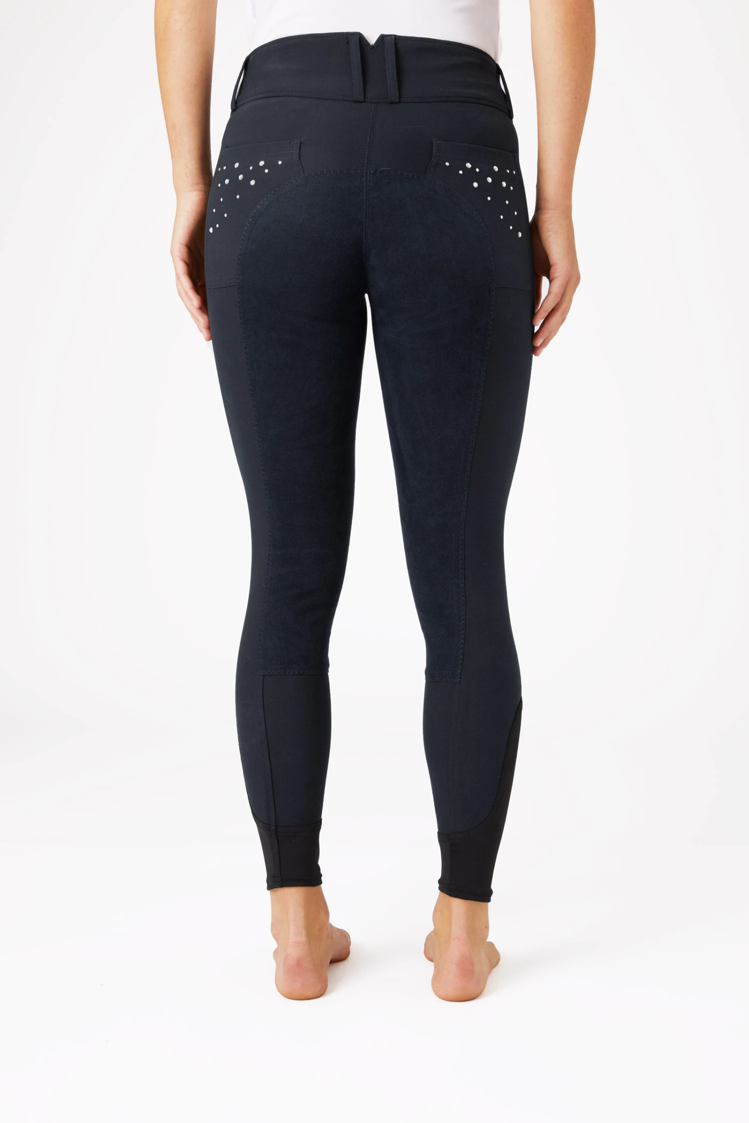 Horze Damenreithose Mit Ledervollbesatz Und Kristalltaschen 10 Horze Damenreithose Mit Ledervollbesatz Und Kristalltaschen – Bild 10