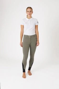Horze Damen Reithose Mit Silikonvollbesatz Und Hohem Bund -Horze Verkaufsgeschäft 36960 cg 03