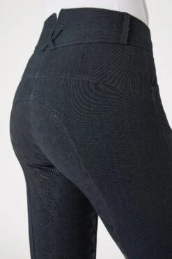 Horze Damen Reithose Mit Silikonvollbesatz Und Hohem Bund -Horze Verkaufsgeschäft 36960 db 06