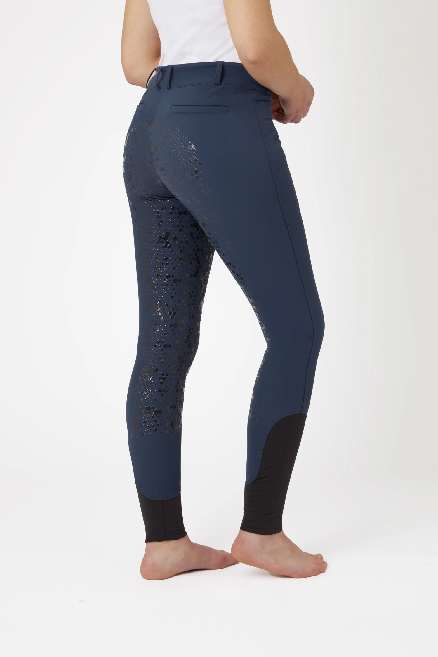 Horze Reithose Mit Vollbesatz Und Hohem Bund 9 Horze Reithose Mit Vollbesatz Und Hohem Bund – Bild 9