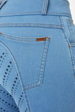 Horze Damen Jeansreithose Mit Vollgrip -Horze Verkaufsgeschäft 36966 534 07
