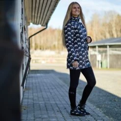 Horze Billie Damen Gummi Stiefeletten Mit Print -Horze Verkaufsgeschäft 38218 bl 06