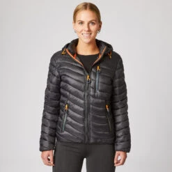 Damen Steppjacke Mit Kapuze -Horze Verkaufsgeschäft CP3107 BL 1