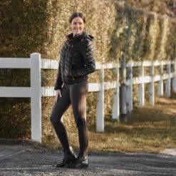 Damen Steppjacke Mit Kapuze -Horze Verkaufsgeschäft CP3107 BL 10