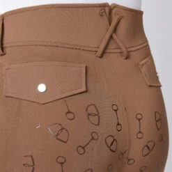 Reithose Mit Vollbesatz Mit Hohem Bund Und Silikon Gebissdruck 25 Reithose Mit Vollbesatz Mit Hohem Bund Und Silikon Gebissdruck -Horze Verkaufsgeschäft CP3630 BR 6