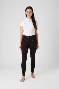 Damen Reithose Mit Silikonvollbesatz Und Hohem Bund -Horze Verkaufsgeschäft CP3652 BL 3