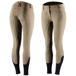 Damen Reithose Mit Silikonvollbesatz Und Hohem Bund -Horze Verkaufsgeschäft CP3652 BR 1