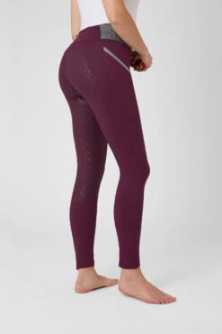 Damen Reitleggings Mit Vollbesatz Und Glitzerbund -Horze Verkaufsgeschäft CP3672 BU 2