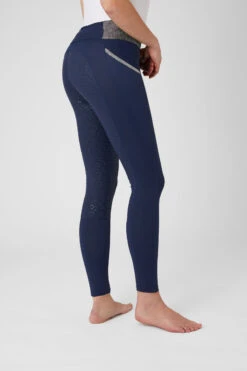 Damen Reitleggings Mit Vollbesatz Und Glitzerbund -Horze Verkaufsgeschäft CP3672 DB 2