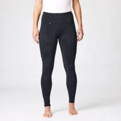 Reitleggings Mit Vollbesatz Für Damen Aus Silikon Mit Hohem Bund -Horze Verkaufsgeschäft CP3675 DB 3