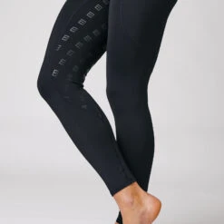 Reitleggings Mit Vollbesatz Für Damen Aus Silikon Mit Hohem Bund -Horze Verkaufsgeschäft CP3675 DB 5