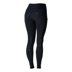 Reitleggings Mit Vollbesatz Für Damen Aus Silikon Mit Hohem Bund -Horze Verkaufsgeschäft CP3675 DB 9