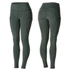 Reitleggings Mit Vollbesatz Für Damen Aus Silikon Mit Hohem Bund -Horze Verkaufsgeschäft CP3675 GR 1