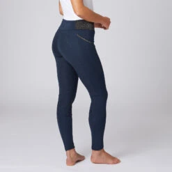 Reitleggings Für Damen Mit Vollbesatz Und Glitzerbund -Horze Verkaufsgeschäft CP3690 DB 1