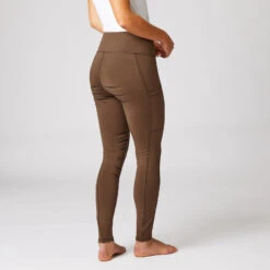 Reitleggings Für Damen Mit Silikonvollbesatz Und Handytaschen -Horze Verkaufsgeschäft CP3695 BDBR 1