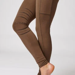 Reitleggings Für Damen Mit Silikonvollbesatz Und Handytaschen -Horze Verkaufsgeschäft CP3695 BDBR 5